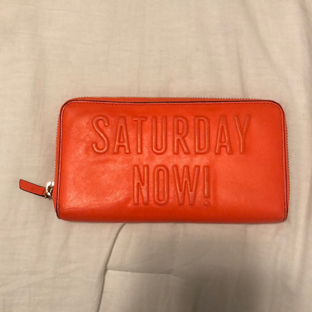 Kate Spade Saturday “Saturday Now!” Zipper Wallet